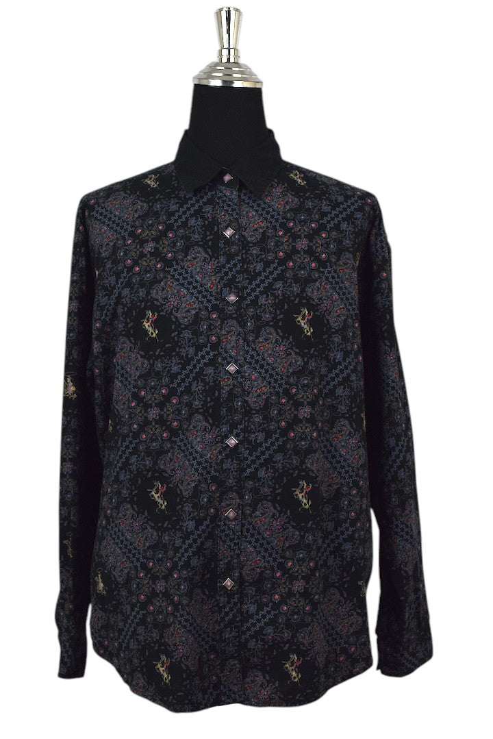 Wrangler Brand Denim Western Shirt
