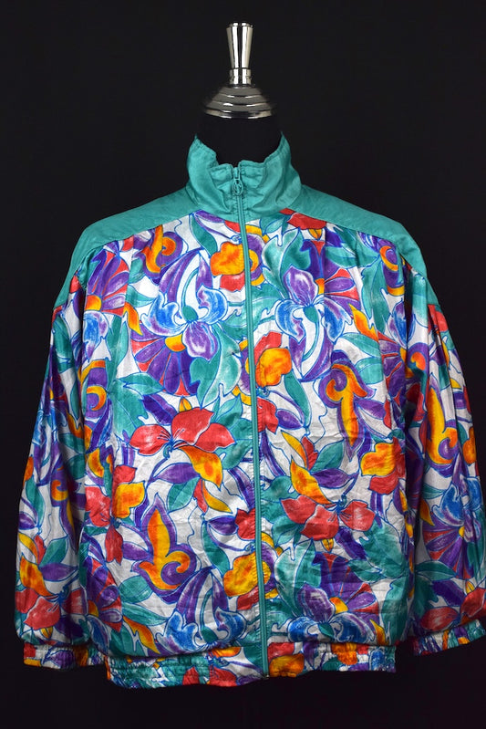 Floral Print Spray Jacket
