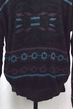Load image into Gallery viewer, 80s/90s Black Knitted Jumper
