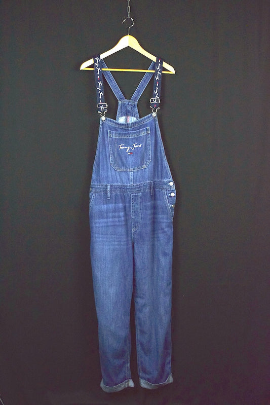 Tommy Jeans Brand Denim Overalls