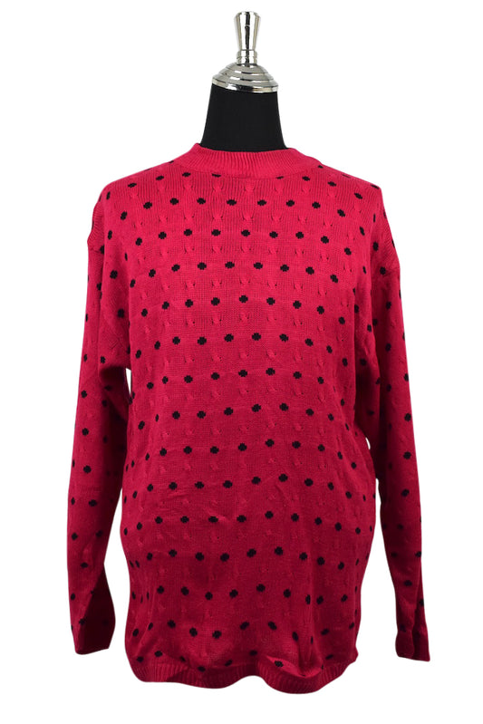 Pink Knitted Jumper