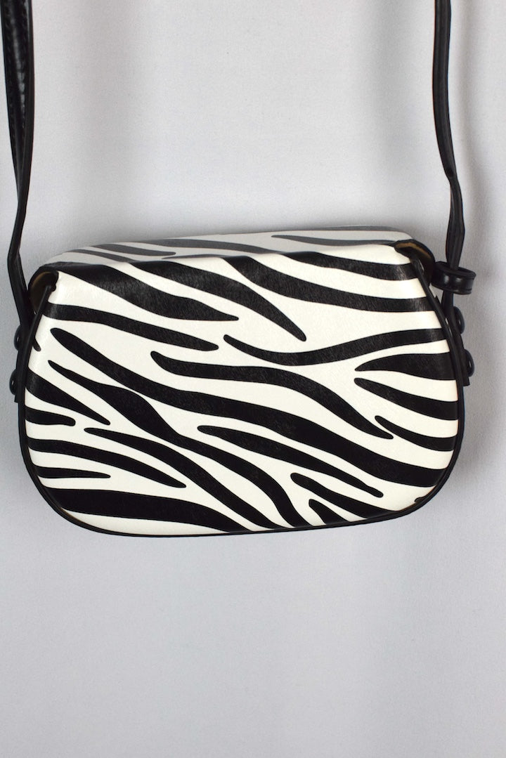 New Zebra Print Handbag