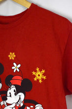 Load image into Gallery viewer, Christmas Mickey Mouse Minnie Mouse T-shirt
