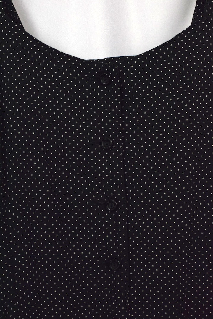 Polka Dot Print Dress
