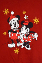 Load image into Gallery viewer, Christmas Mickey Mouse Minnie Mouse T-shirt

