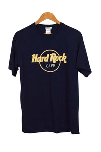 Navy Hard Rock Cafe Brand T-shirt