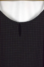 Load image into Gallery viewer, Reworked Black Checkered Dress
