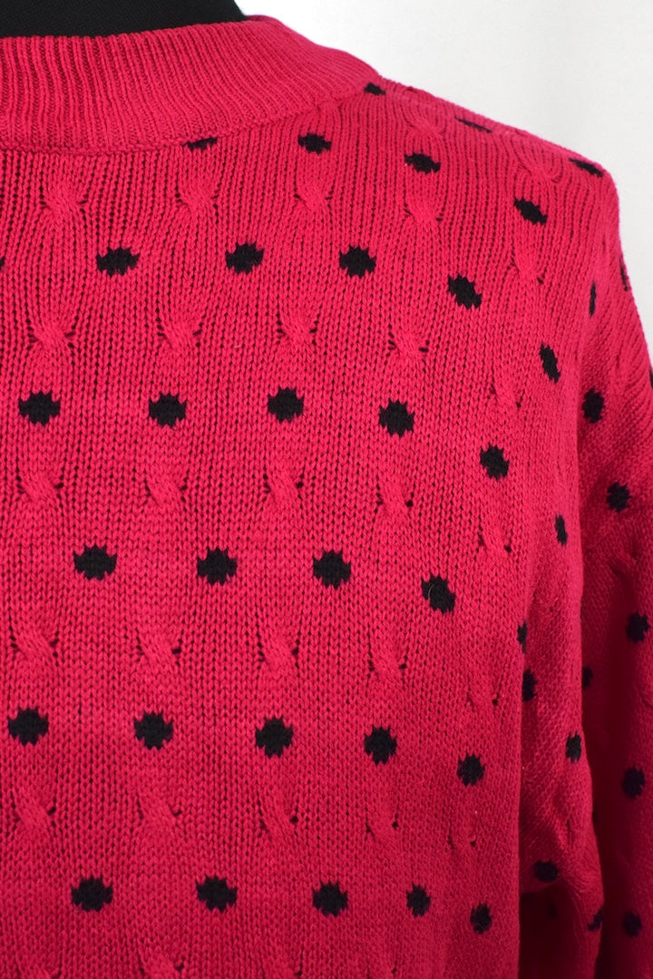 Pink Knitted Jumper