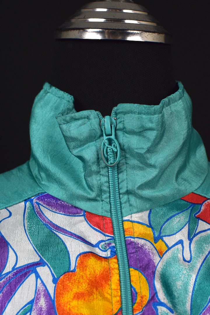 Floral Print Spray Jacket