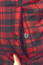 Load image into Gallery viewer, Red Checkered Chaps Brand Puffer Vest

