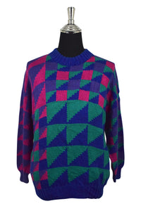 Vibrant Knitted Jumper