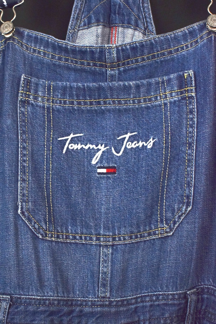 Tommy Jeans Brand Denim Overalls
