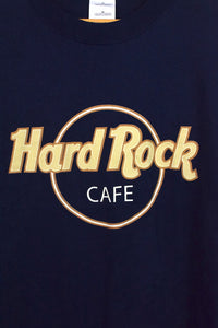 Navy Hard Rock Cafe Brand T-shirt