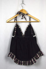 Load image into Gallery viewer, Reworked Halterneck Babydoll Top
