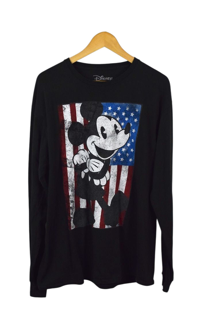 Mickey Mouse USA Long Sleeve T-shirt