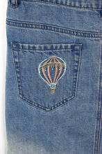 Load image into Gallery viewer, Hot Air Balloon Denim Skirt
