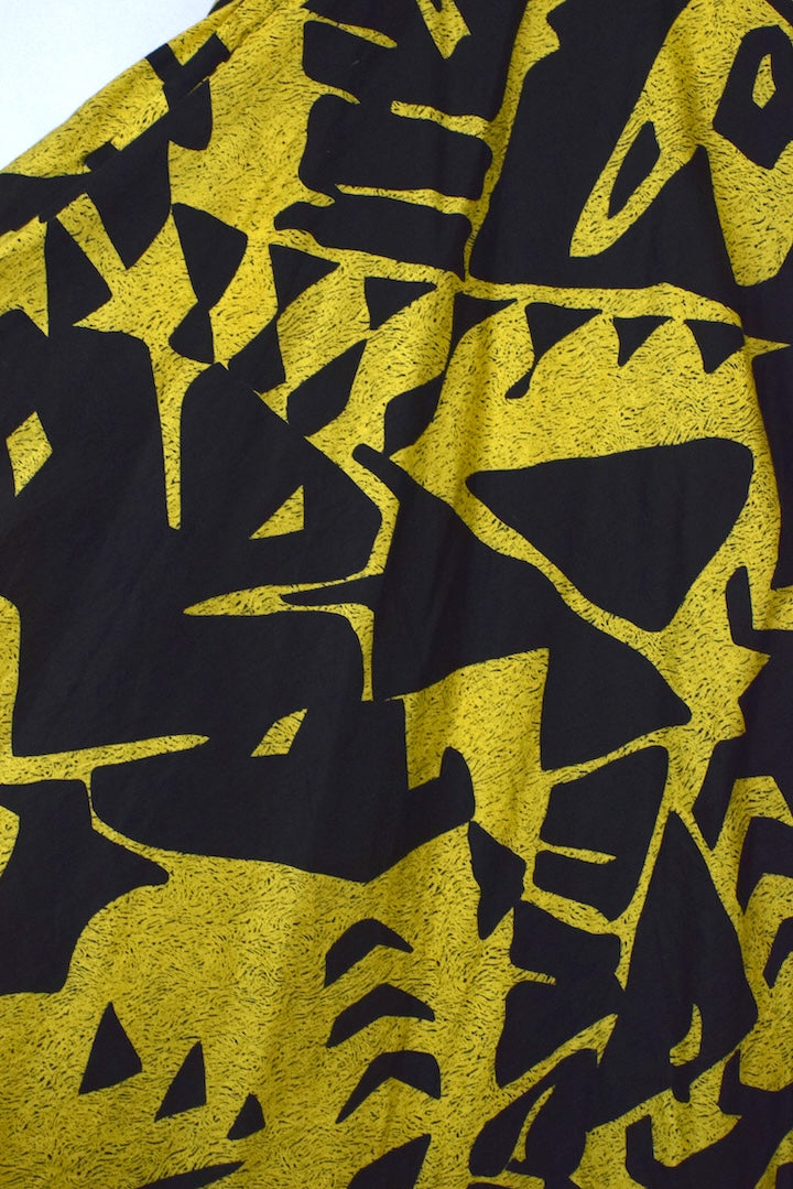 Abstract Print Skirt