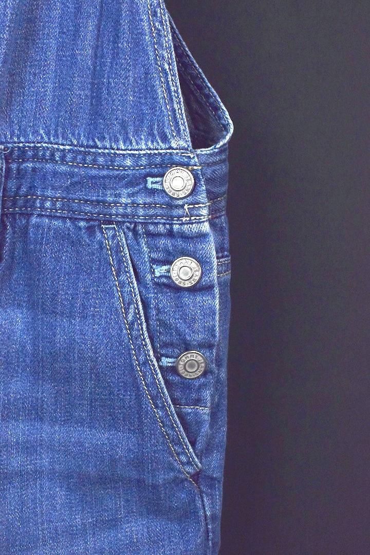 Tommy Jeans Brand Denim Overalls
