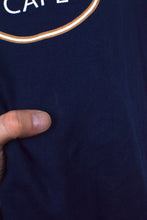 Load image into Gallery viewer, Navy Hard Rock Cafe Brand T-shirt
