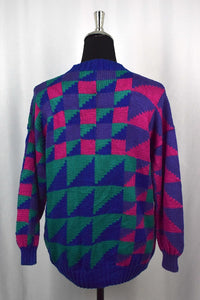 Vibrant Knitted Jumper