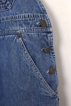 Load image into Gallery viewer, Bumblebee Print Denim Overalls
