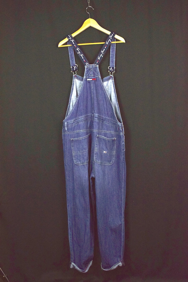 Tommy Jeans Brand Denim Overalls