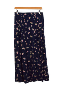 80s/90s Northern Traditions Brand Floral Print Skirt