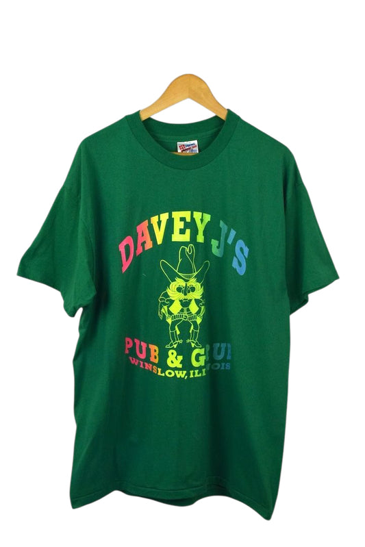 80s/90s Davys J's Pub & Grub T-shirt