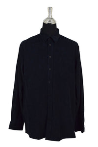 Dark Blue Corduroy Shirt