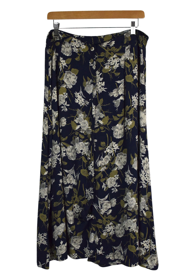 Parson Place Brand Floral Print Skirt