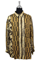 Load image into Gallery viewer, 80s/90s Massoti Brand Abstract Print Party Shirt
