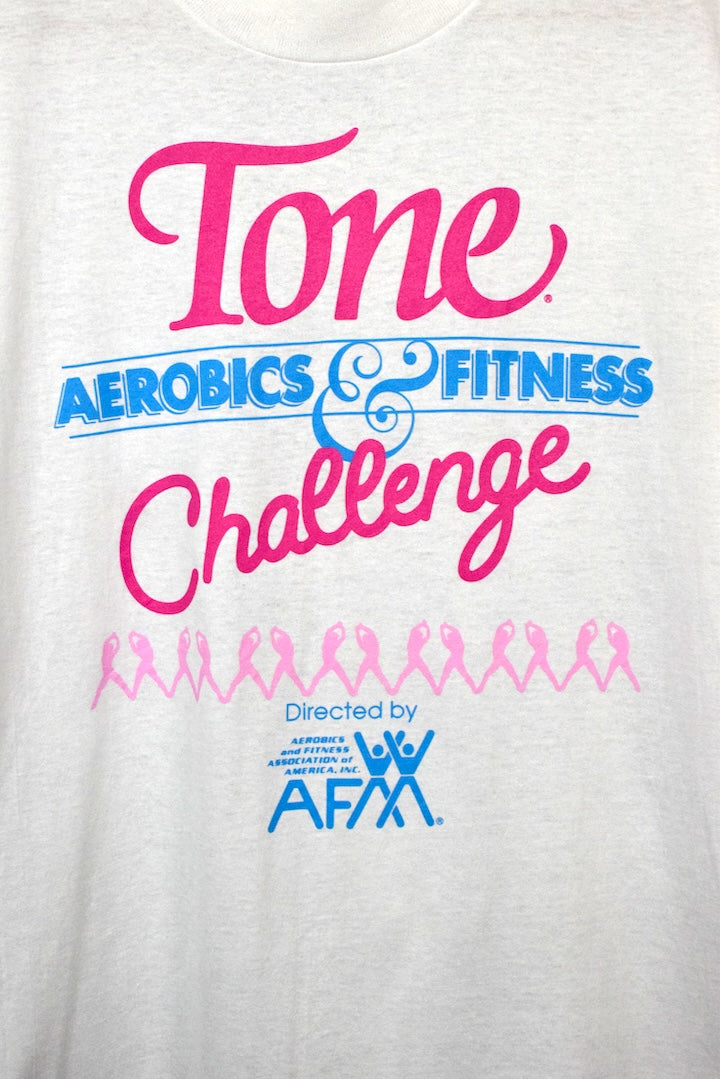 80s/90s Aerobics & Fitness Challenge T-shirt