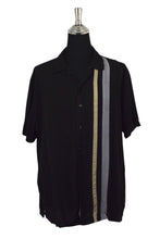 Load image into Gallery viewer, Black Silk Shirt
