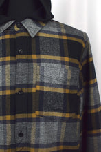 Load image into Gallery viewer, Hollister Brand Hooded Flannel Shirt
