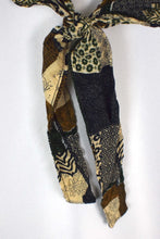 Load image into Gallery viewer, Reworked Patchwork Print Tie-Up Top
