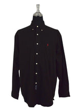 Load image into Gallery viewer, Black Denim Ralph Lauren Brand Shirt

