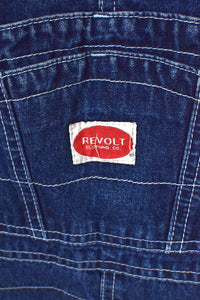 Revolt Brand Denim Overalls