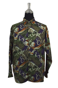 Abstract Print Shirt