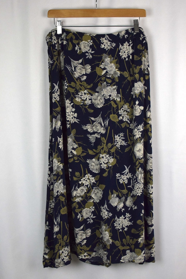 Parson Place Brand Floral Print Skirt