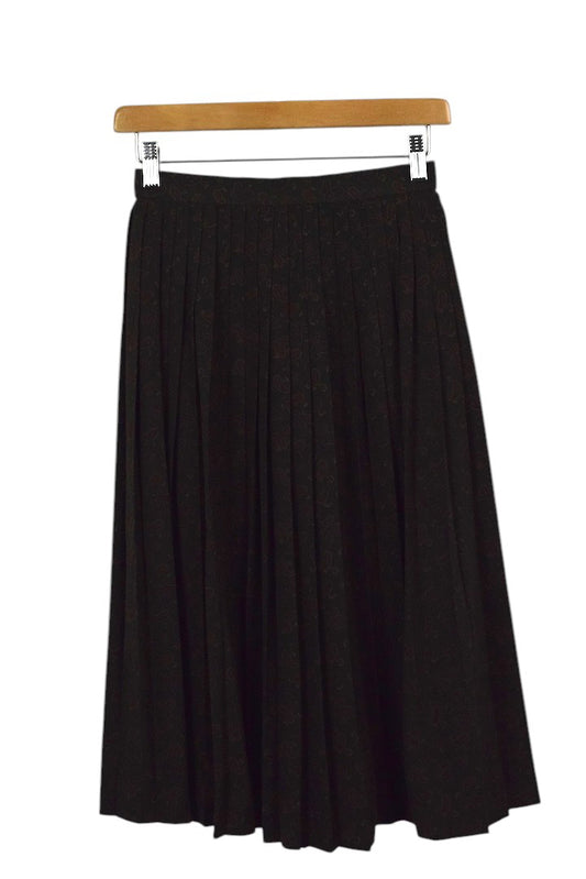 Paisley Print Skirt