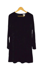 Load image into Gallery viewer, Black Velvet Dress
