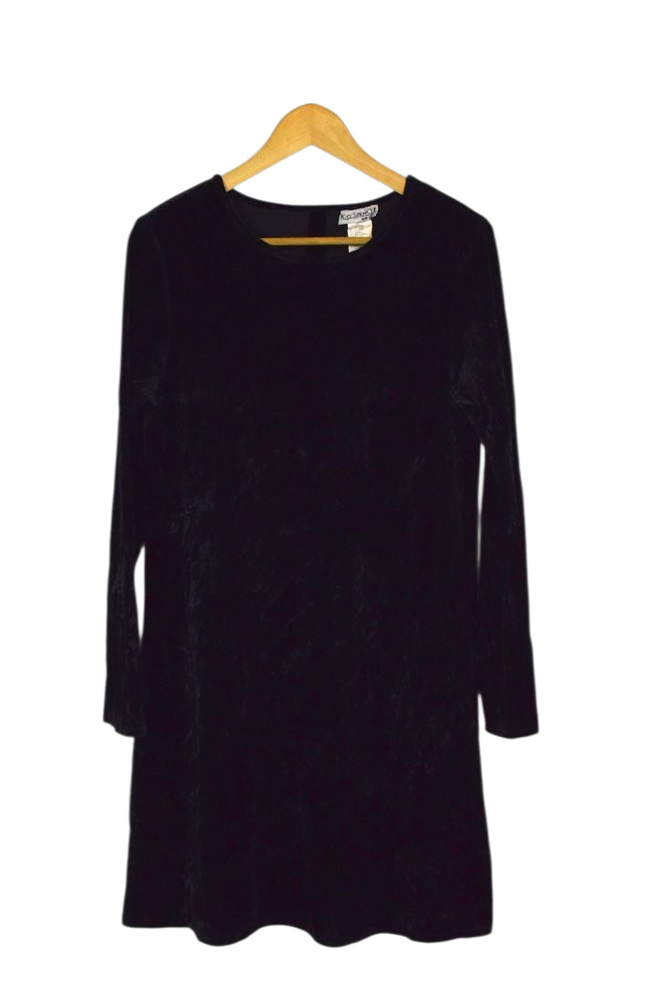 Black Velvet Dress