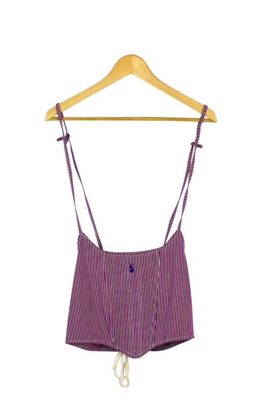 Reworked Ralph Lauren Corset Style Top