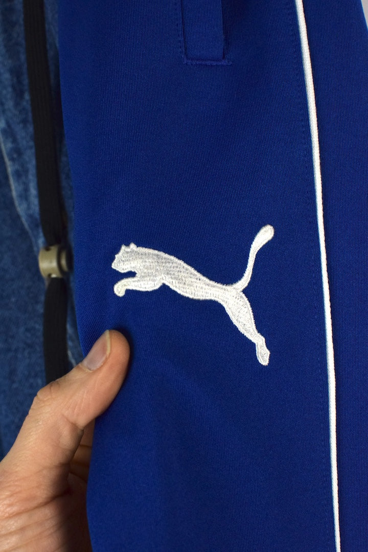 Reworked Puma Brand Track-Jeans