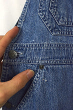 Load image into Gallery viewer, Bumblebee Print Denim Overalls
