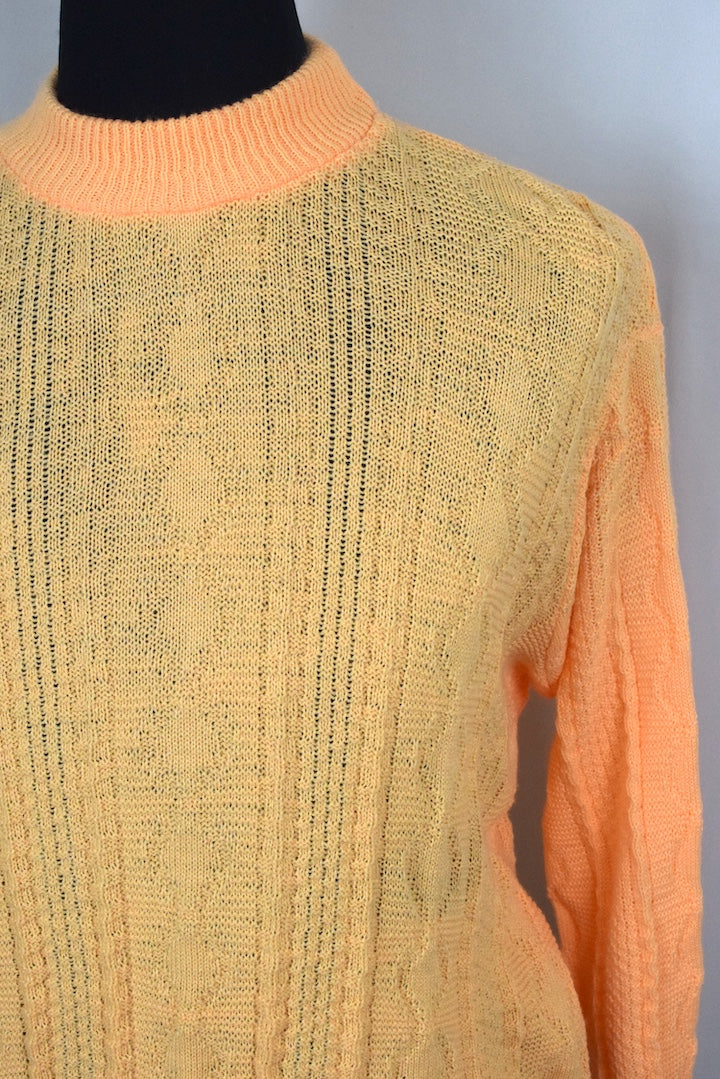 Peach Knitted Jumper