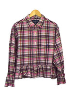 Load image into Gallery viewer, Reworked Cropped Ralph Lauren Brand Top
