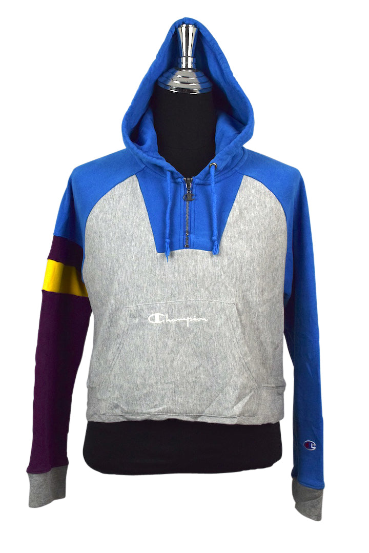 Cropped Champion Brand Hoodie