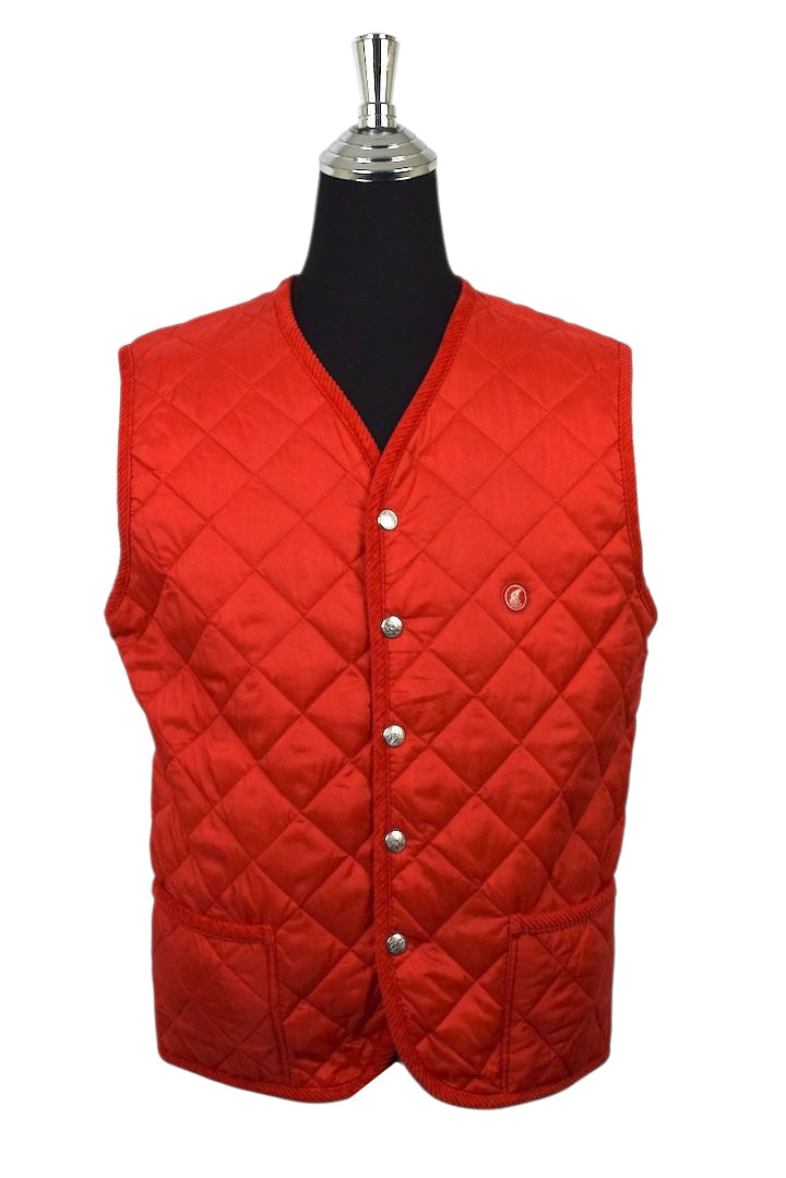 Red Quilted Vest