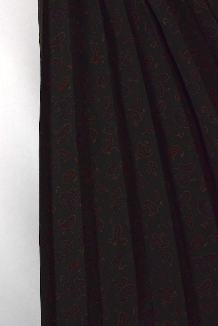 Paisley Print Skirt